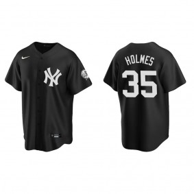 Clay Holmes Men's New York Yankees Black Fashion Replica Jersey