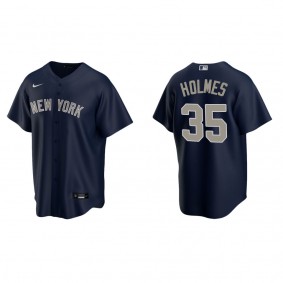 Clay Holmes Men's New York Yankees Navy Alternate Replica Jersey