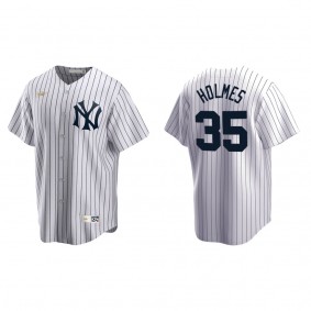 Clay Holmes Men's New York Yankees White Home Cooperstown Collection Player Jersey
