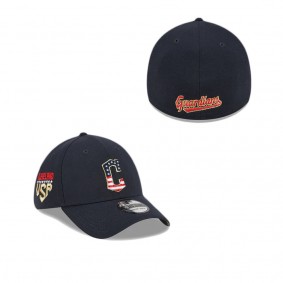 Cleveland Guardians Independence Day 2023 39THIRTY Stretch Fit Hat