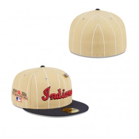 Cleveland Guardians Pinstripe 59FIFTY Fitted Hat