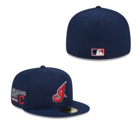 Men's Cleveland Indians Navy Big League Chew Team 59FIFTY Fitted Hat