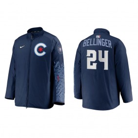 Cody Bellinger Chicago Cubs Nike Navy City Connect Dugout Full-Zip Jacket