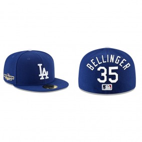 Cody Bellinger Los Angeles Dodgers Royal 2022 Postseason Side Patch 59FIFTY Fitted Hat