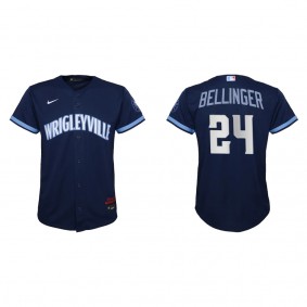 Cody Bellinger Youth Chicago Cubs Nike Navy City Connect Replica Jersey