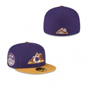 Colorado Rockies Just Caps Tan Tones 59FIFTY Fitted Hat
