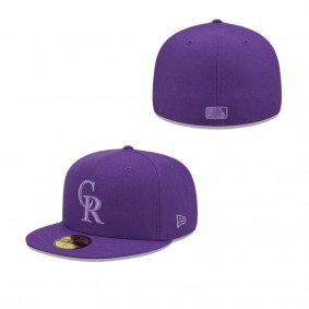 Colorado Rockies Monocamo 59FIFTY Fitted Hat