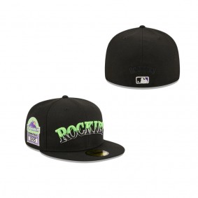Colorado Rockies Slime Drip 59FIFTY Fitted Hat