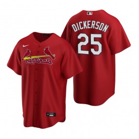 St. Louis Cardinals Corey Dickerson Nike Red Replica Alternate Jersey