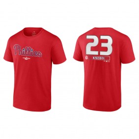 Corey Knebel Philadelphia Phillies Red 2022 World Series T-Shirt