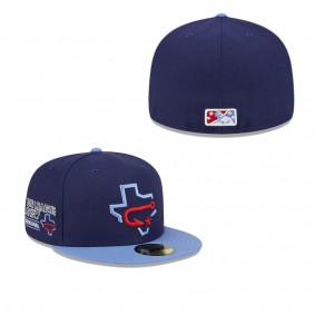Men's Corpus Christi Hooks Navy Big League Chew Team 59FIFTY Fitted Hat