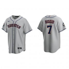 Craig Biggio Houston Astros Gray 2022 World Series Road Replica Jersey