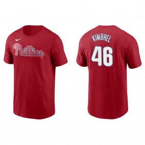 Craig Kimbrel Men's Philadelphia Phillies Bryce Harper Nike Red Name & Number T-Shirt