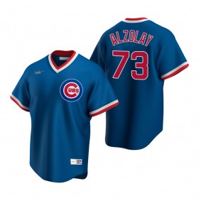 Chicago Cubs Adbert Alzolay Nike Royal Cooperstown Collection Road Jersey