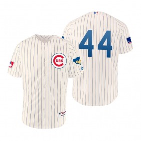 Cubs Anthony Rizzo Cream 1969 Turn Back the Clock Authentic Jersey