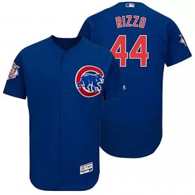 Male Chicago Cubs Anthony Rizzo #44 Royal Collection Flexbase Player Jersey