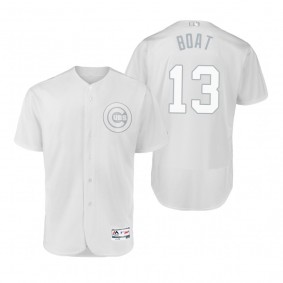 Cubs David Bote Boat White 2019 Players' Weekend Authentic Jersey
