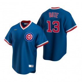 Chicago Cubs David Bote Nike Royal Cooperstown Collection Road Jersey