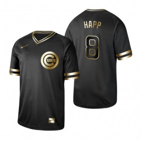 2019 Golden Edition Chicago Cubs Ian Happ Black Jersey
