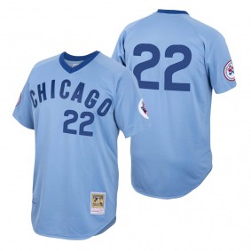 Chicago Cubs Jason Heyward Light Blue Authentic 1976 Cooperstown Jersey