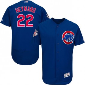 Male Chicago Cubs Jason Heyward #22 Royal Collection Flexbase Player Jersey