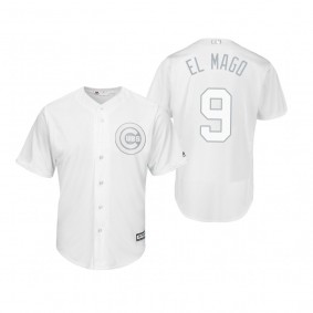 Chicago Cubs Javier Baez El Mago White 2019 Players' Weekend Replica Jersey