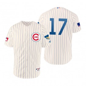 Cubs Kris Bryant Cream 1969 Turn Back the Clock Authentic Jersey
