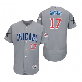 Kris Bryant Chicago Cubs Gray Flex Base 2019 MLB All-Star Game Jersey