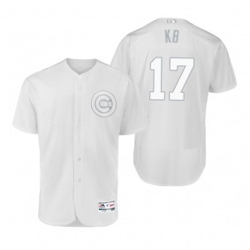 Chicago Cubs Kris Bryant KB White 2019 Players' Weekend Authentic Jersey