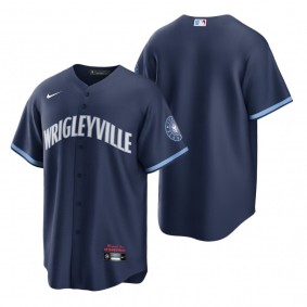 Chicago Cubs Navy 2021 City Connect Replica Jersey