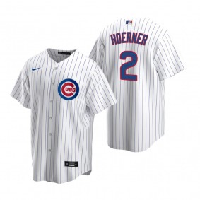 Chicago Cubs Nico Hoerner Nike White Replica Home Jersey
