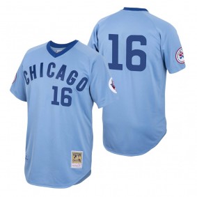 Chicago Cubs Patrick Wisdom 1976 Cooperstown Light Blue Authentic Jersey