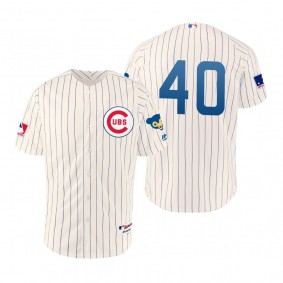 Cubs Willson Contreras Cream 1969 Turn Back the Clock Authentic Jersey