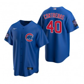Chicago Cubs Willson Contreras Royal 2021 All-Star Game Alternate Replica Jersey