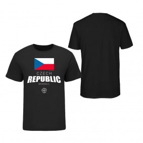 Men's Czech Republic Baseball LEGENDS Black 2023 World Baseball Classic Federation T-Shirt