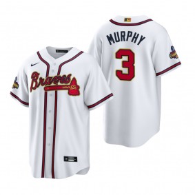Dale Murphy Atlanta Braves White 2022 Gold Program Replica Jersey
