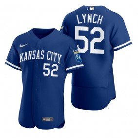 Men's Kansas City Royals Daniel Lynch Royal Authentic Jersey