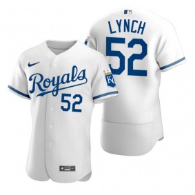 Men's Kansas City Royals Daniel Lynch White Authentic Jersey
