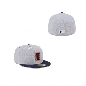 Men's Detroit Tigers 70th Anniversary Gray 59FIFTY Fitted Hat