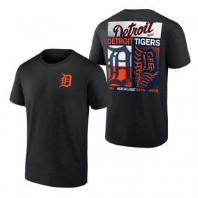 Men's Detroit Tigers Fanatics Branded Black In Good Graces T-Shirt