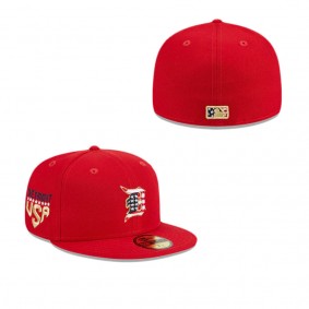 Detroit Tigers Independence Day 2023 59FIFTY Fitted Hat