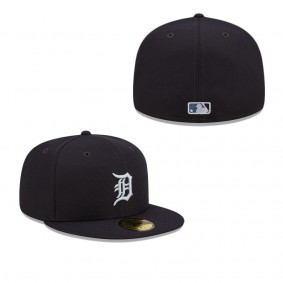 Men's Detroit Tigers Navy Monochrome Camo 59FIFTY Fitted Hat