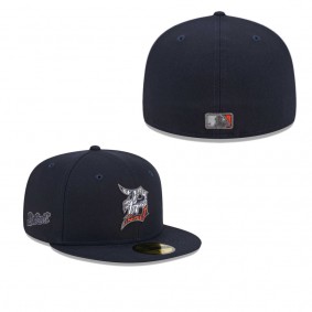 Men's Detroit Tigers Navy Script Fill 59FIFTY Fitted Hat
