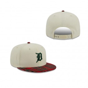 Detroit Tigers Plaid Visor 9FIFTY Snapback Hat