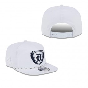 Men's Detroit Tigers White Golfer Tee 9FIFTY Snapback Hat