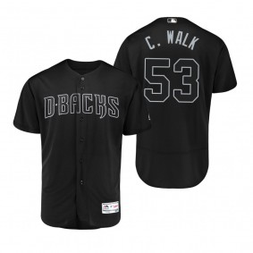 Diamondbacks Christian Walker C. Walk Black 2019 Players' Weekend Authentic Jersey