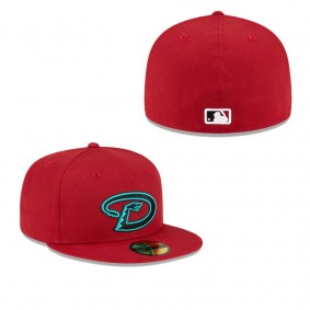 Men's Arizona Diamondbacks Red Alternate Authentic Collection On-Field 59FIFTY Fitted Hat