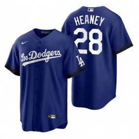 Los Angeles Dodgers Andrew Heaney Royal City Connect Replica Jersey