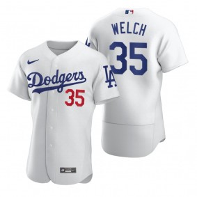 Los Angeles Dodgers Bob Welch Nike White Retired Player Authentic Jersey