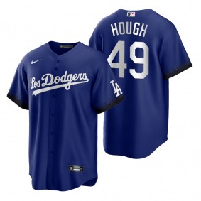 Los Angeles Dodgers Charlie Hough Royal 2021 City Connect Replica Jersey